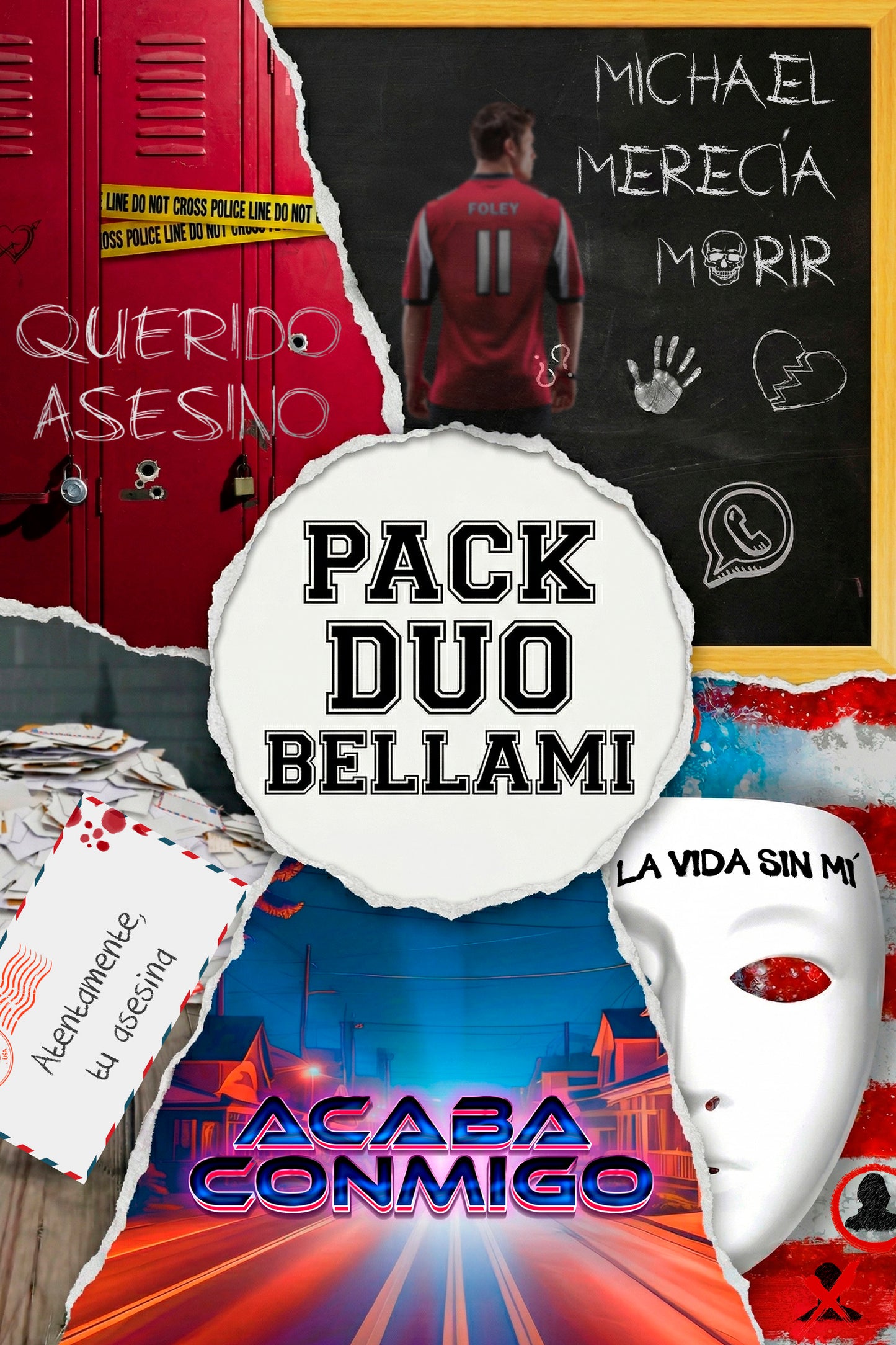 Pack Dúo Jackson Bellami (5 Libros)